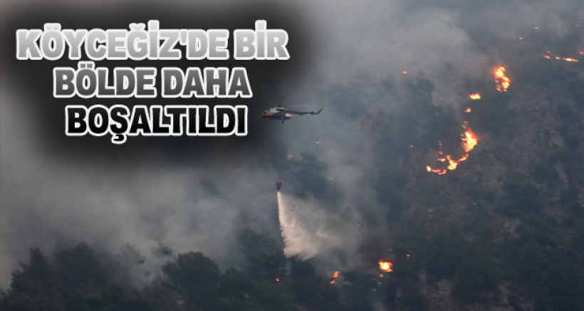 Köyceğiz'de Yangın Sürüyor