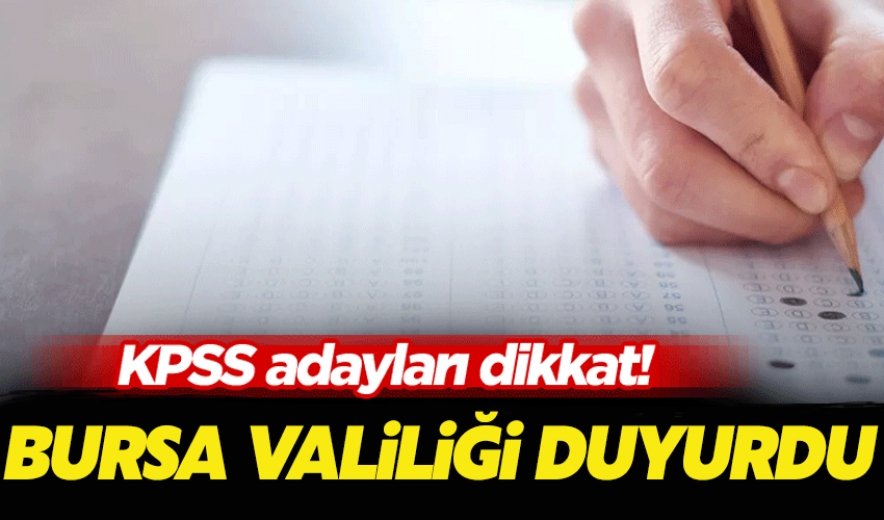 KPSS Adayları Dikkat!