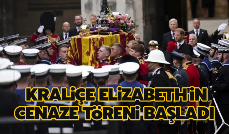 Kraliçe Elizabeth'in cenaze töreni başladı