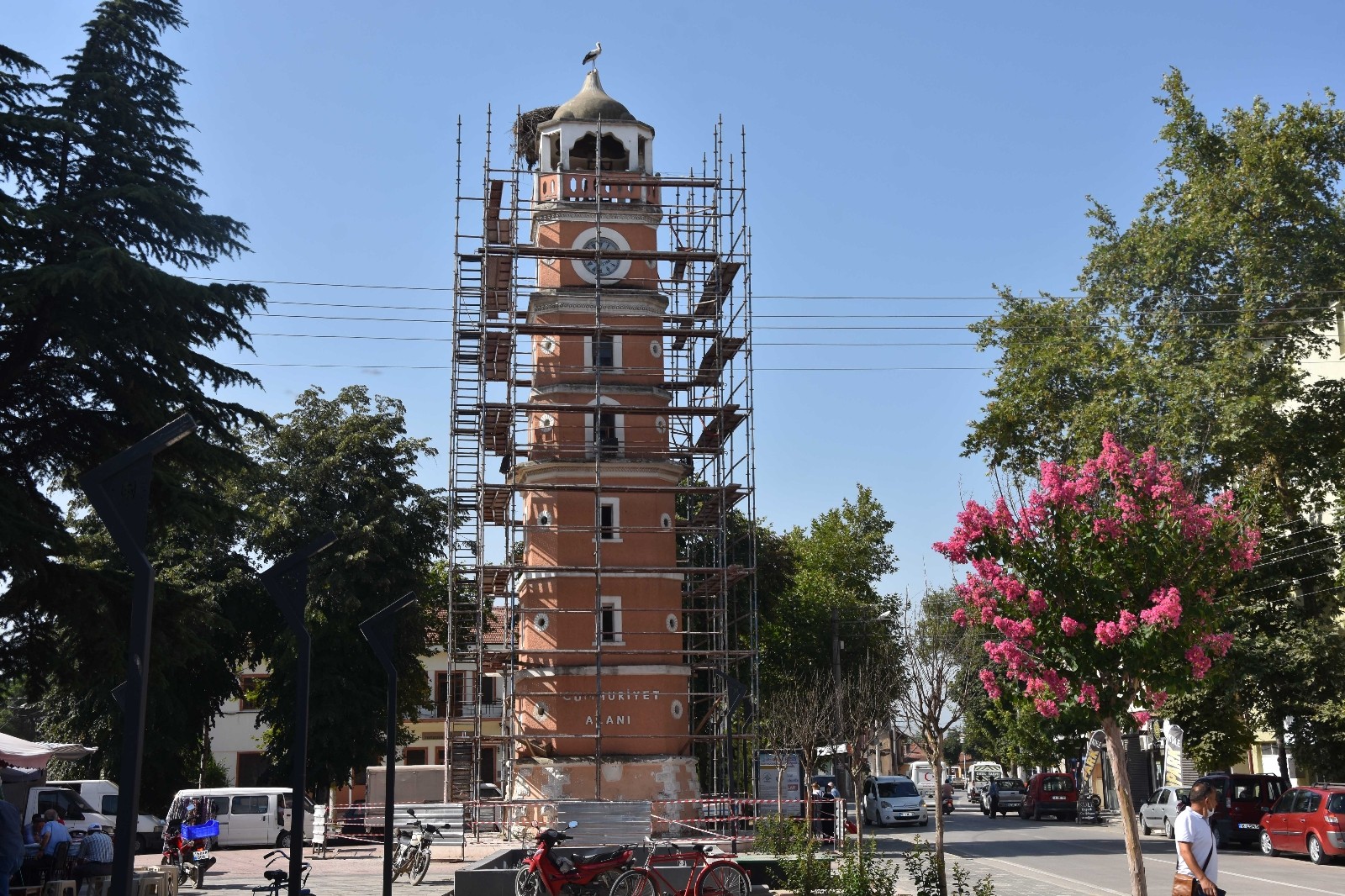 ‘Leylek Rötarlı Restorasyon Başladı