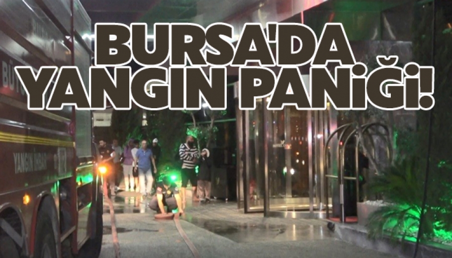 Lüks Otelde Yangın Paniği