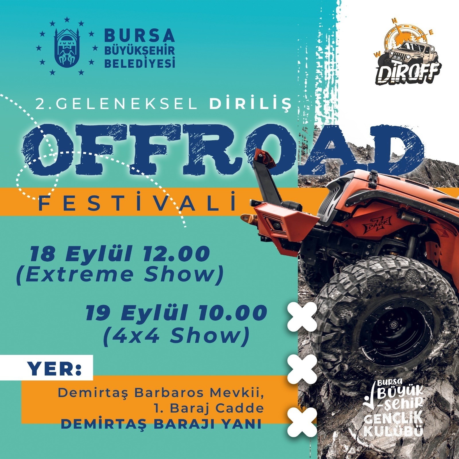 Macera Tutkunları Bursada Buluşuyor