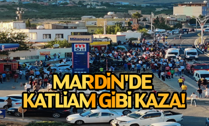 Mardin'de Freni Patlayan Tır Kalabalığın Arasına Daldı