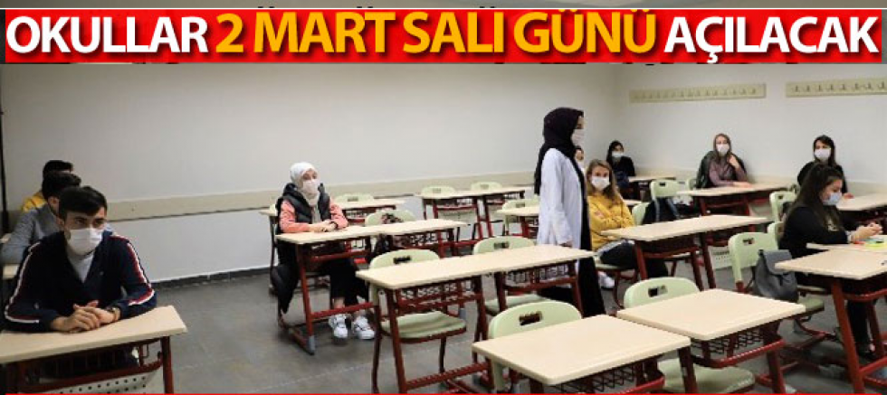 MEB'den yüz yüze eğitim açıklaması...