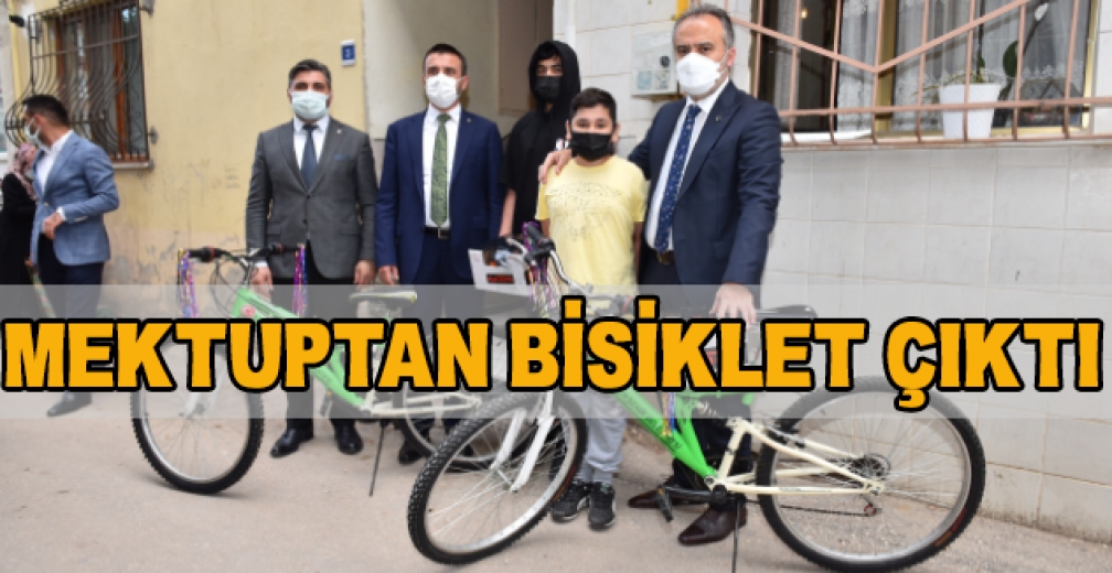 Mektuptan Bisiklet Çıktı