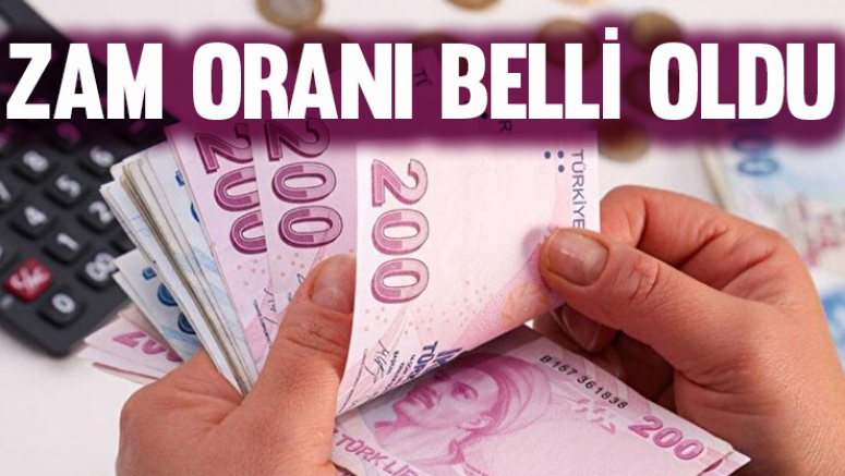Memur ve emeklinin zam oranı belli oldu