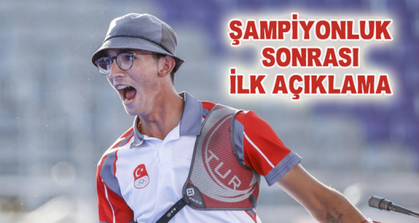 Mete Gazoz'dan Şampiyonluk Sonrası İlk Açıklama