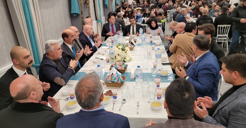 MHP Yıldırım İlçe Başkanlığı iftarda buluştu