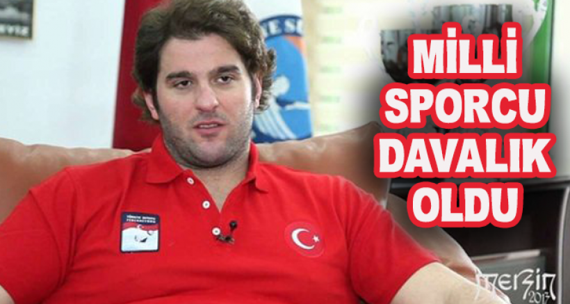 Milli Sporcu Davalık Oldu