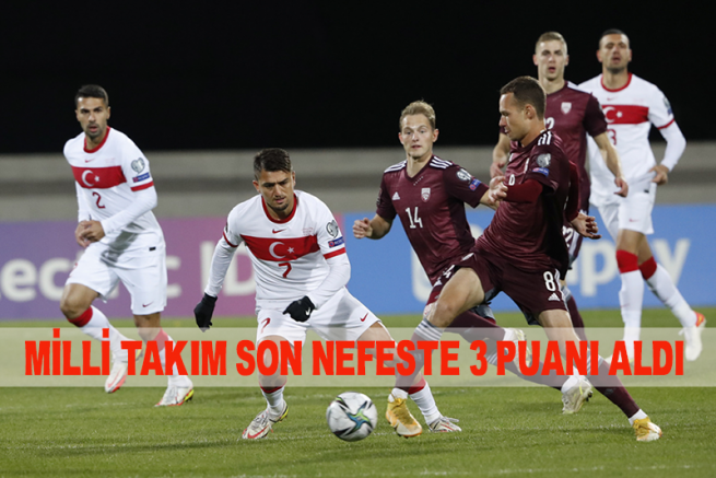 Milli Takım son nefeste 3 puanı aldı