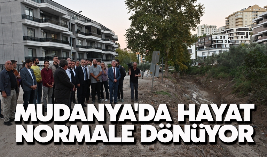Mudanya'da Hayat Normale Dönüyor