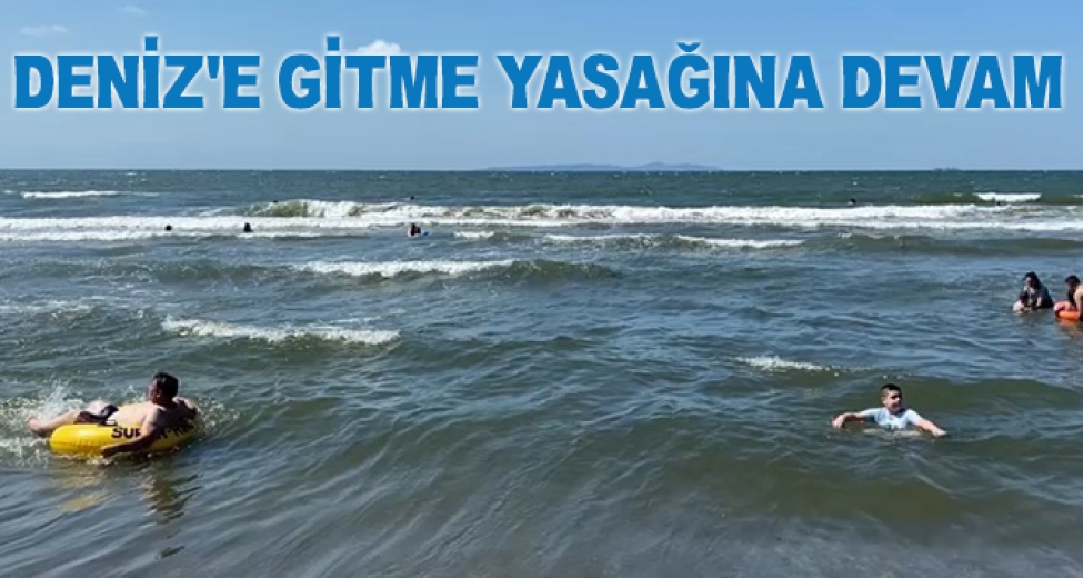 Mudanya Sahillerinde Denize Girme Yasağı Uzatıldı