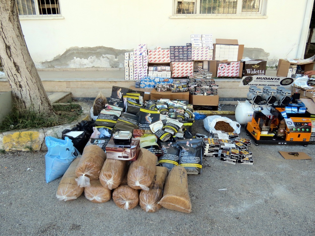 Mudanya'da Kaçakçılar Kıskıvrak Yakalandı