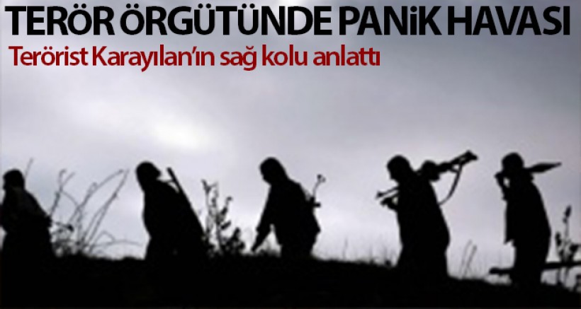 Murat Karayılan'ın Sağ Kolu Terör Örgütündeki Paniği Anlattı
