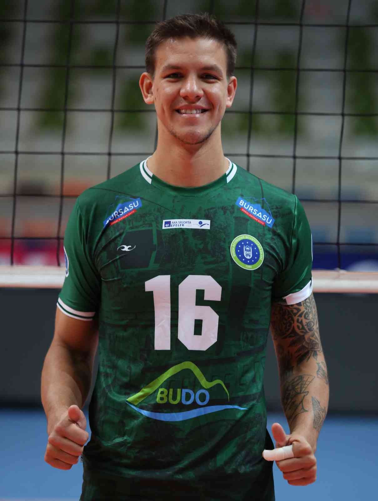 Murilo Radke, Bursa Büyükşehir Belediyespor Formasını Giydi