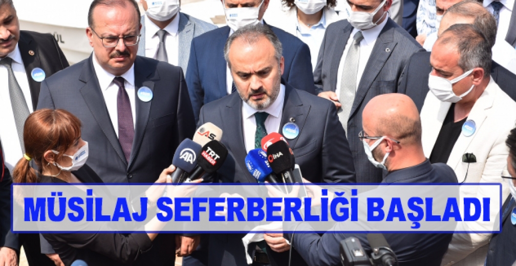 Müsilaj Seferberliği Başladı