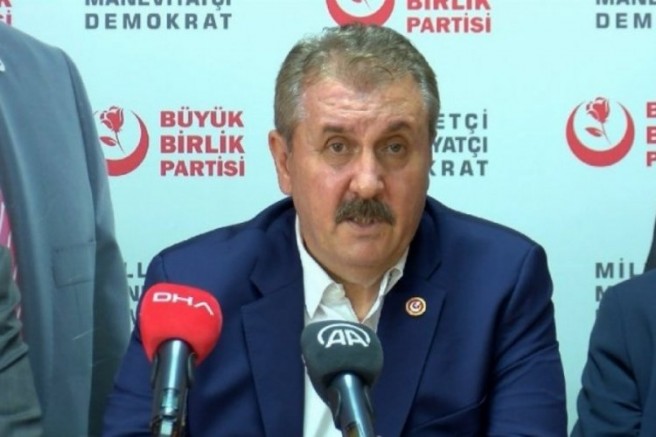Mustafa Destici'den Cumhur İttifakı'na çağrı!