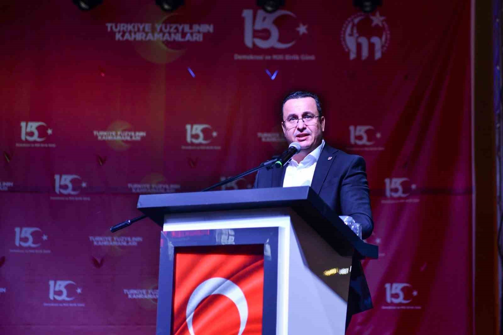 Mustafakemalpaşada 15 Temmuz Şehitleri Anıldı
