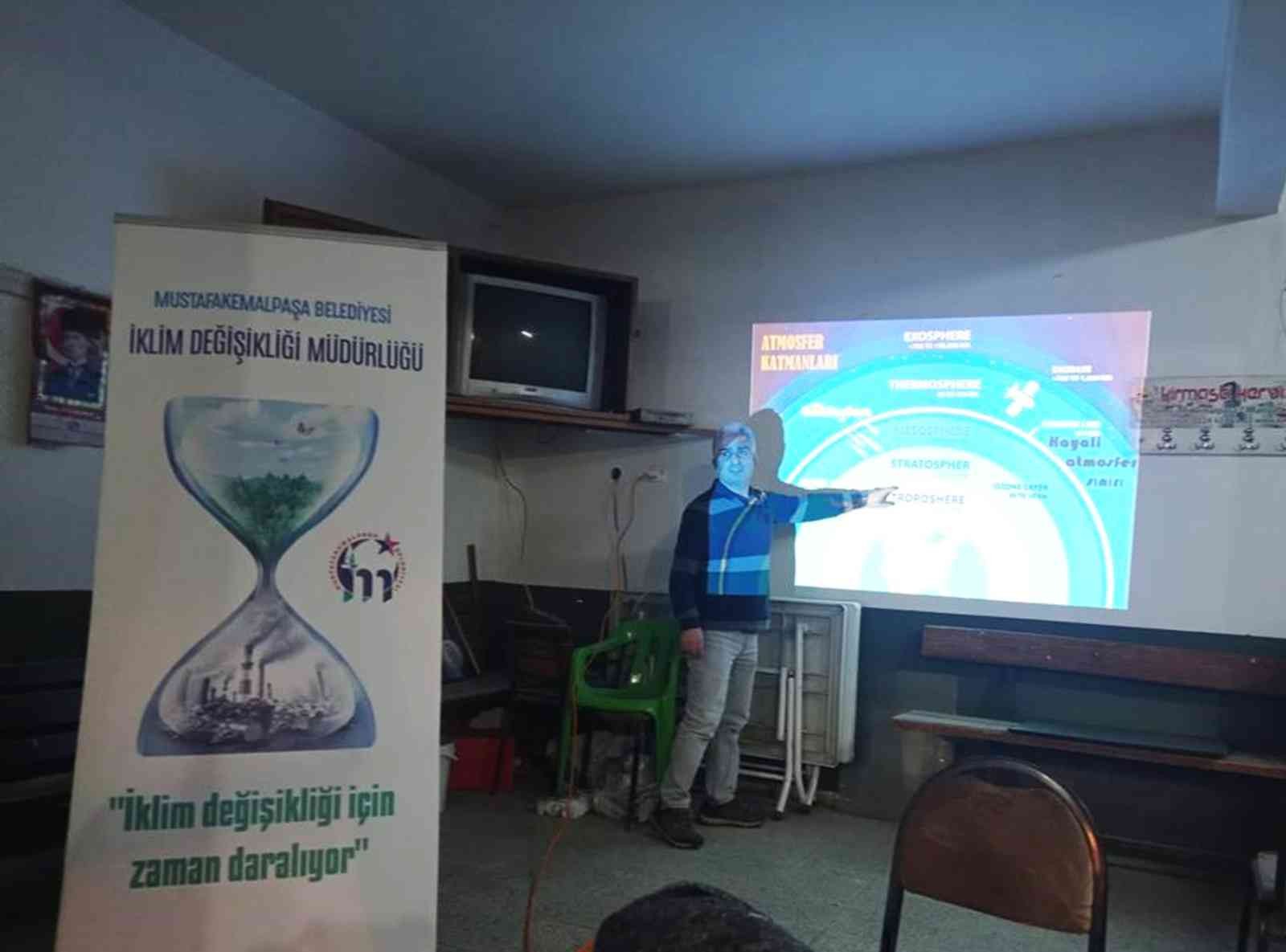 Mustafakemalpaşa'da İklim Değişikliğiyle Mücadele
