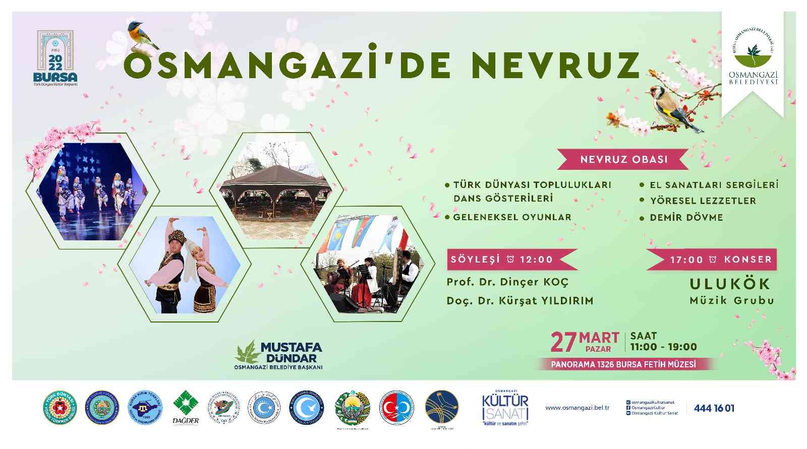 Nevruzda Gözler Osmangazi'de