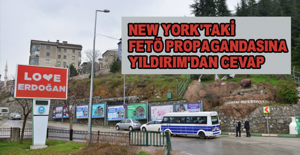 New Yorktaki Fetö Propagandasına Yıldırım Cevap