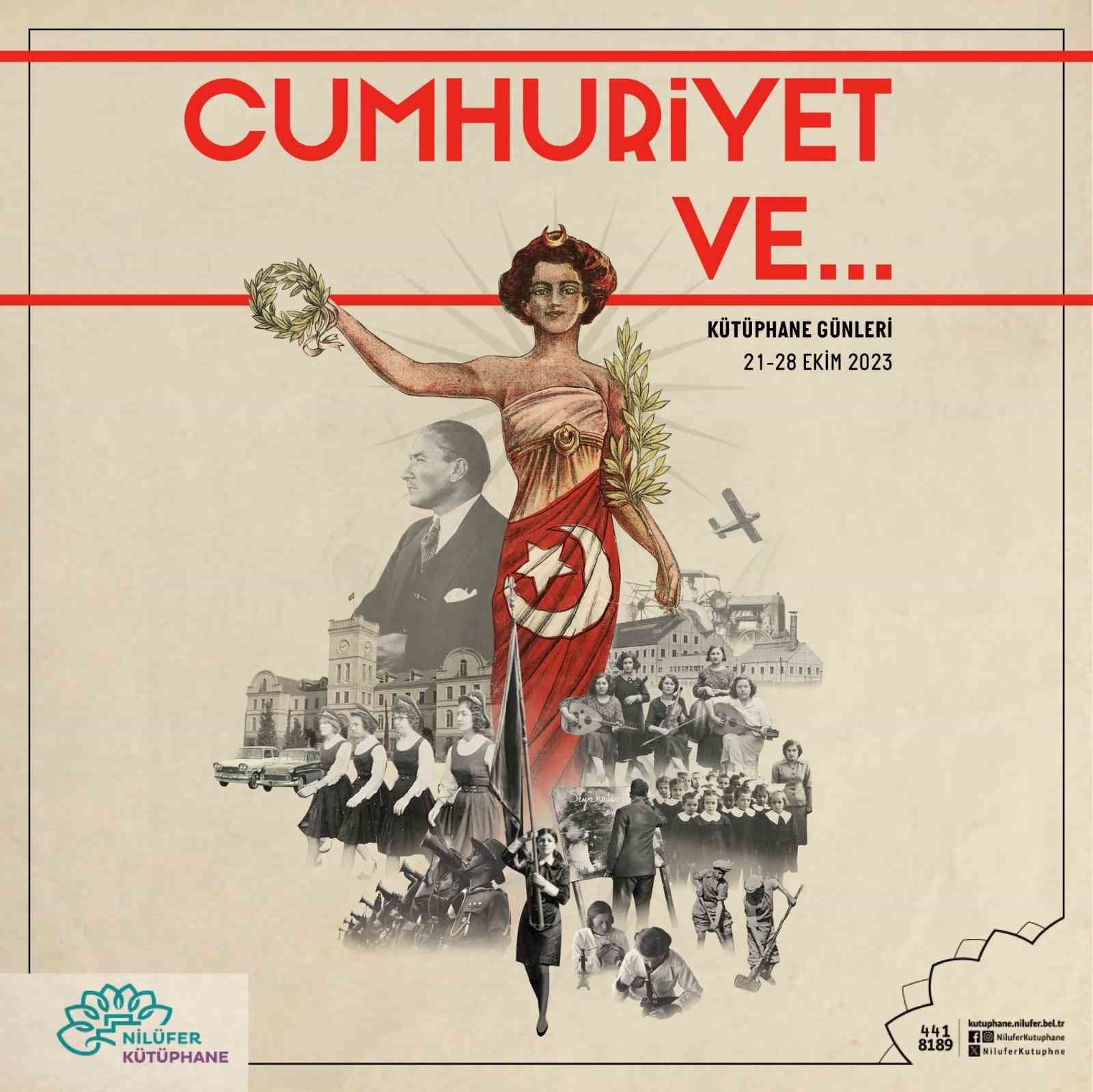 Nilüfer Kütüphane Günlerinde Cumhuriyet Ele Alınacak