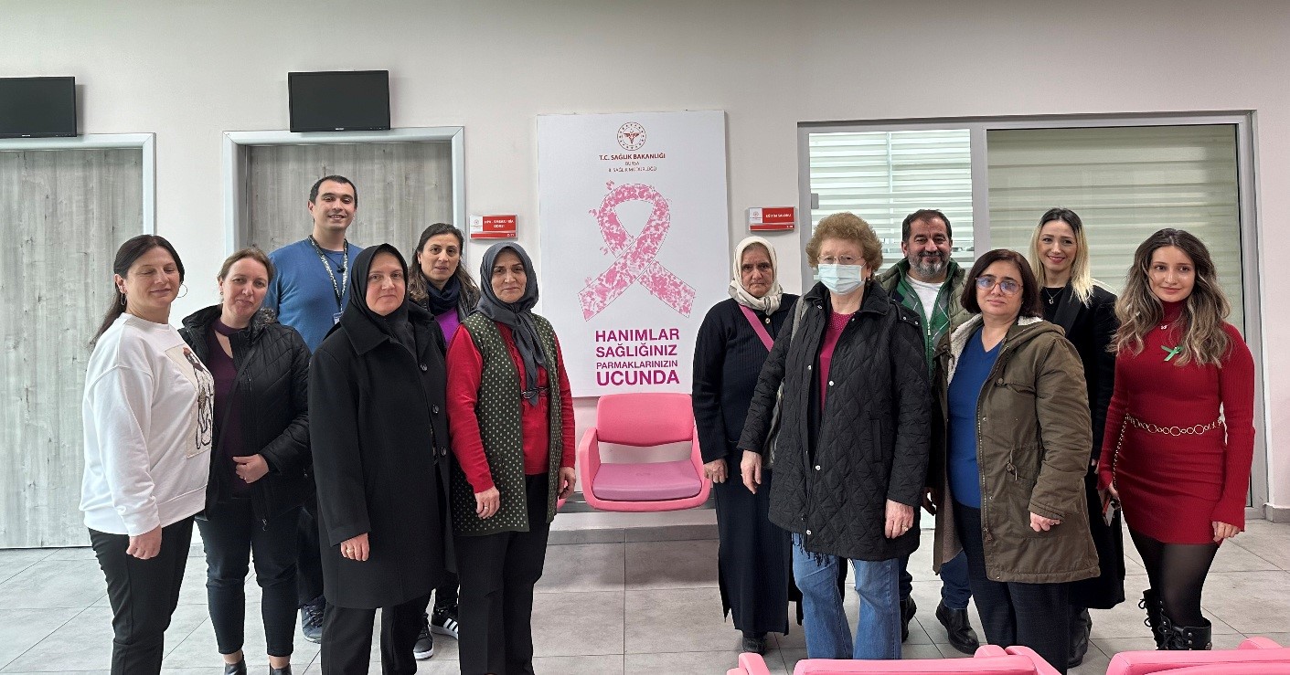Nilüferde Kansere Karşı Bilinç Artıyor