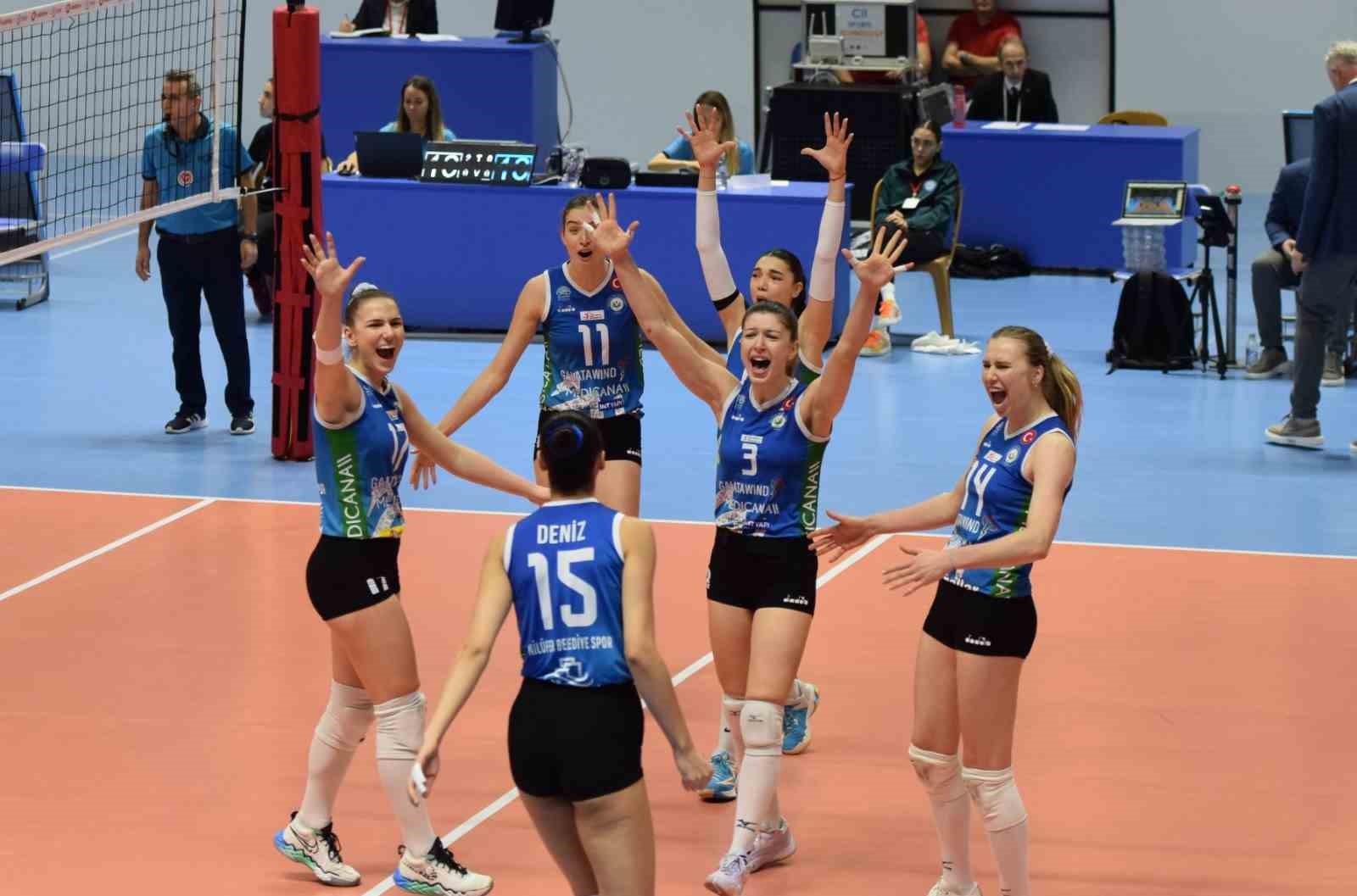 Nilüferin Sultanları Set Vermeden Kazandı