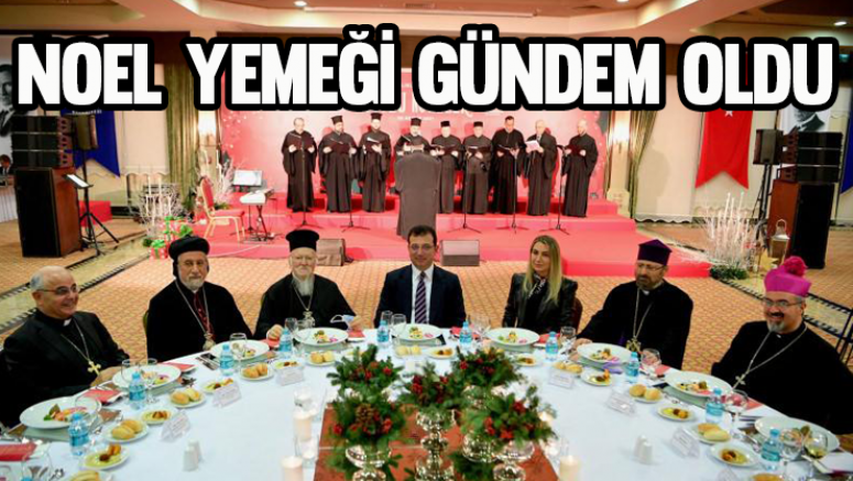 Noel yemeği menüsü sosyal medyada gündem oldu!