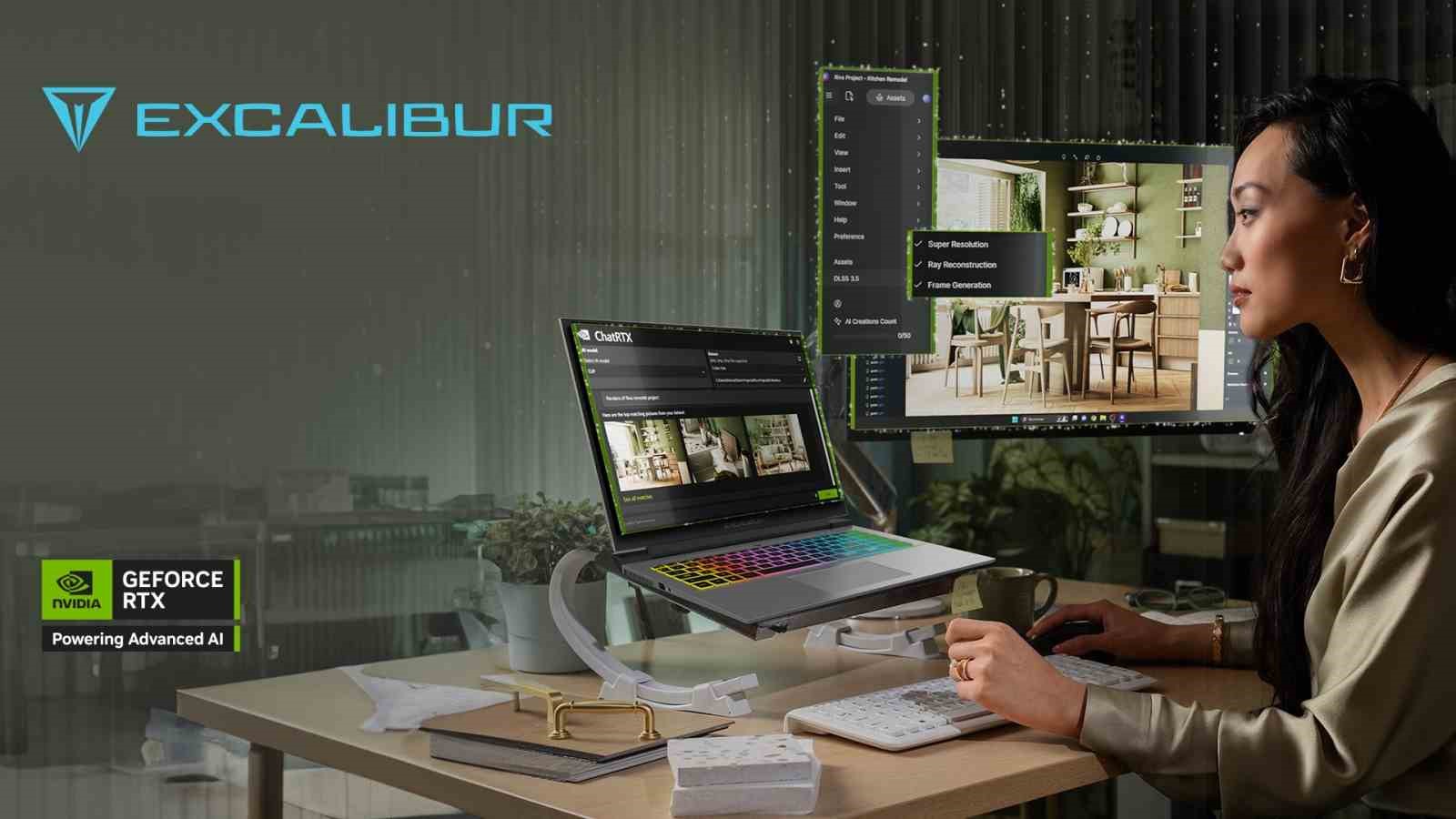 Nvıdıanın Gücü, Excalibur G911İn Performansıyla Buluşuyor