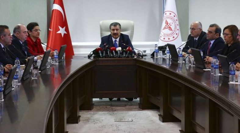 Okul öncesi Koca ve Özer'den kritik toplantı