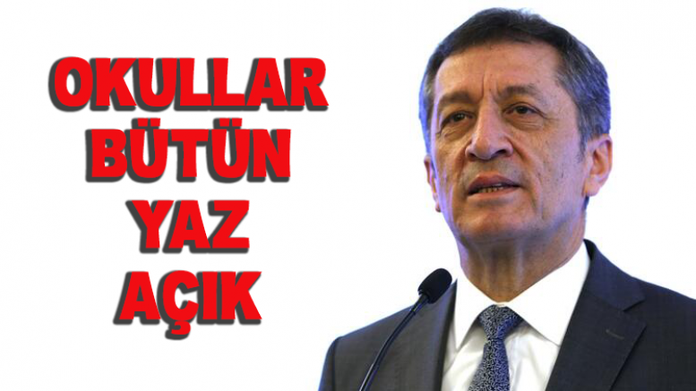 Okullar Bütün Yaz Açık