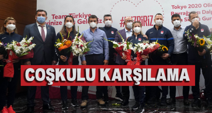 Olimpiyat Kafilesinden Yurda Dönüş