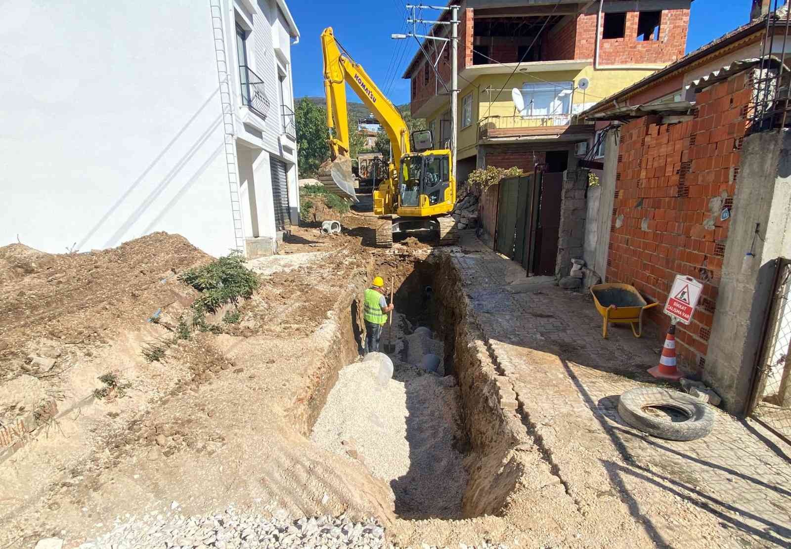 Orhangazide Altyapı Atağı