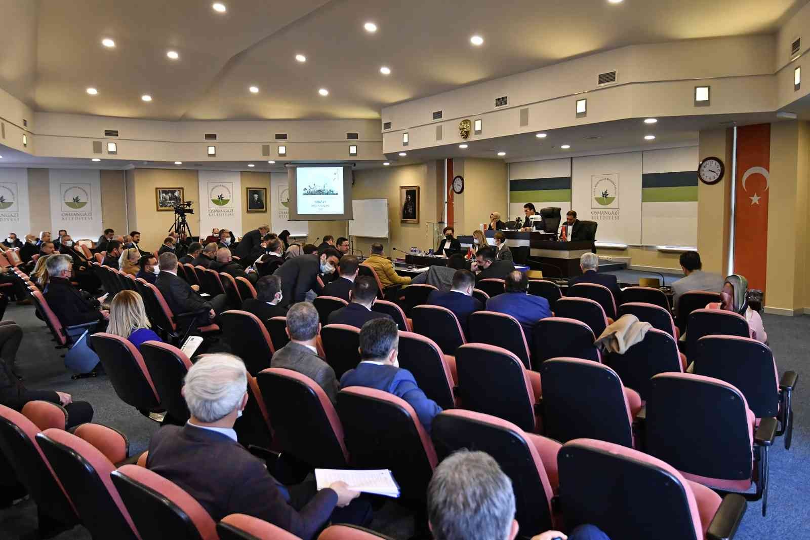 Osmangazi Belediye Meclisi Toplandı