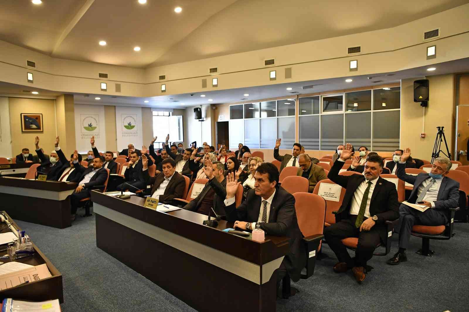 Osmangazi Belediyesi'nin 2021 Yılı Faaliyet Raporu Onaylandı