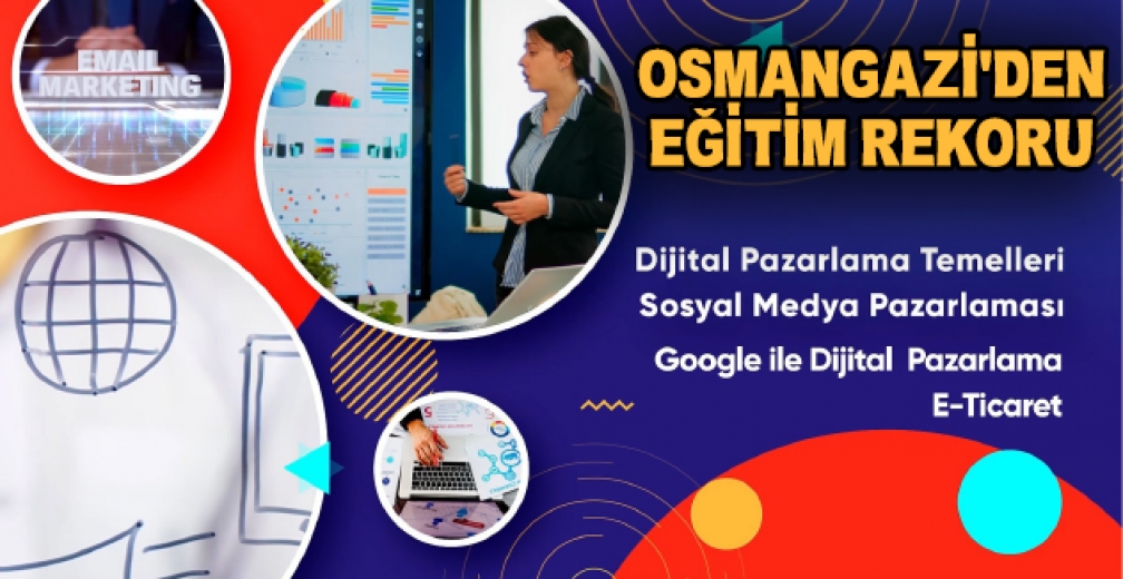 Osmangazi'den 189 Bin Erişimli Eğitim Rekoru