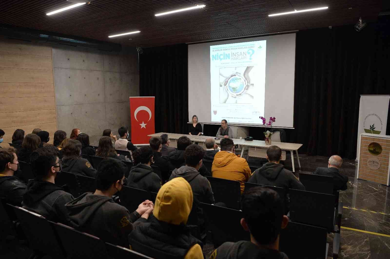 Osmangazide ‘Niçin İnsan Hakları Söyleşisi