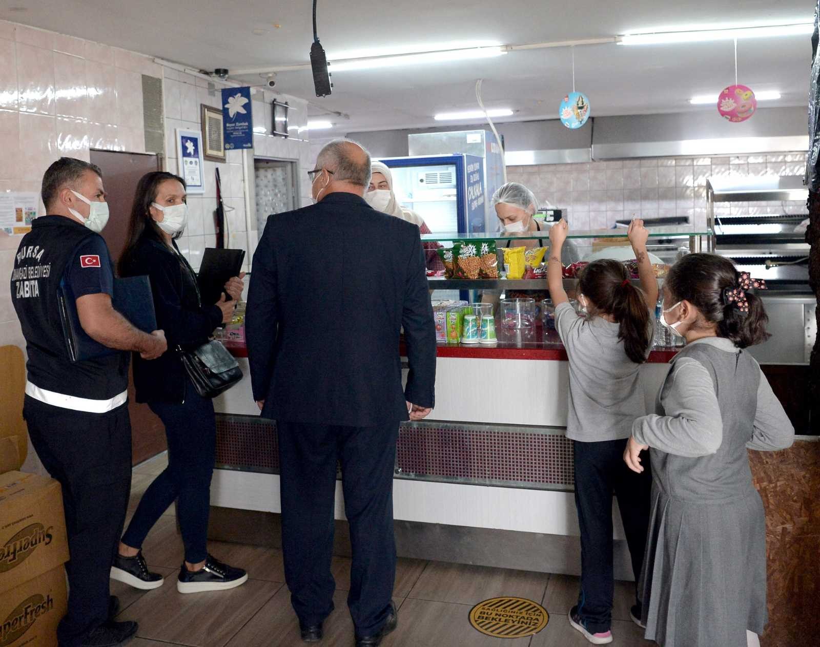 Osmangazide Okul Kantinlerine Sıkı Denetim