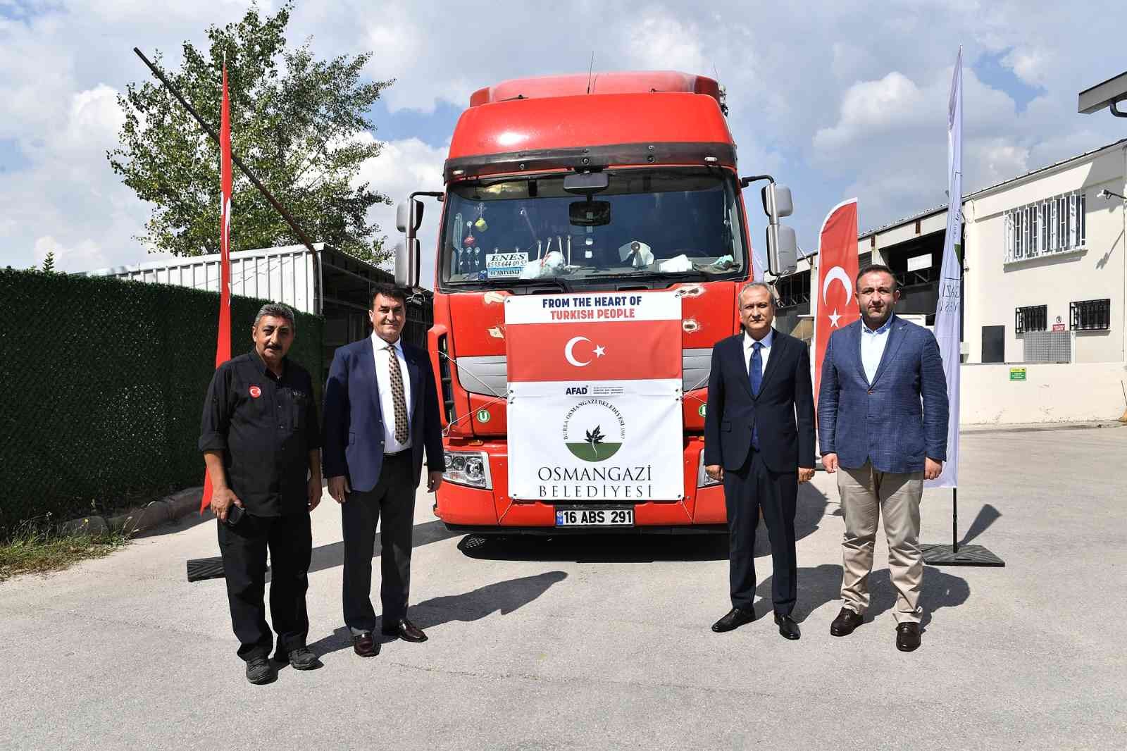 Osmangazi'den Pakistan'a Yardım Eli