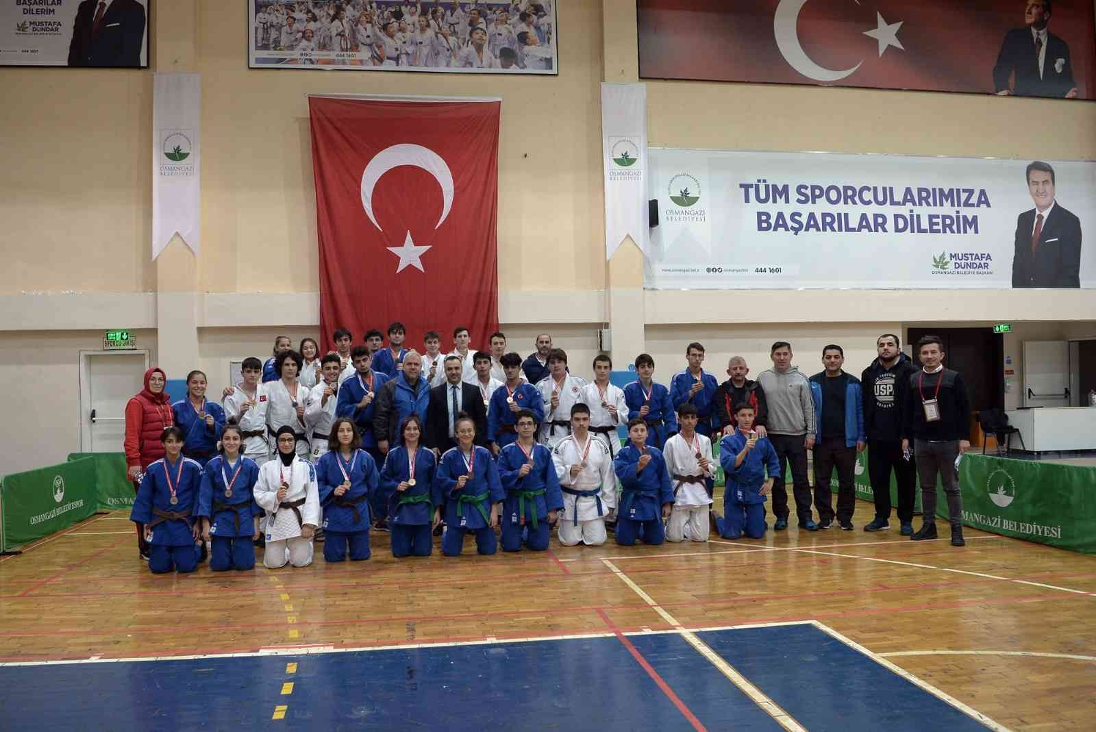 Osmangazili Judocular Madalyaya Doymuyor