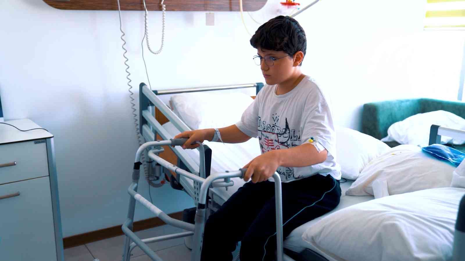 12 Yaşındaki Kerem de Artık İstediği Kadar Koşabilecek
