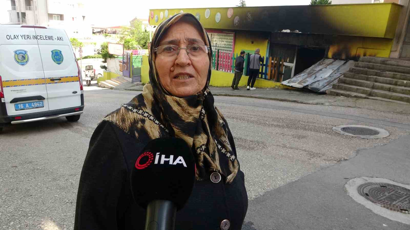 (Özel) Anaokulu Alev Alev Yandı, Okulların Tatil Olması Facianın Önüne Geçti
