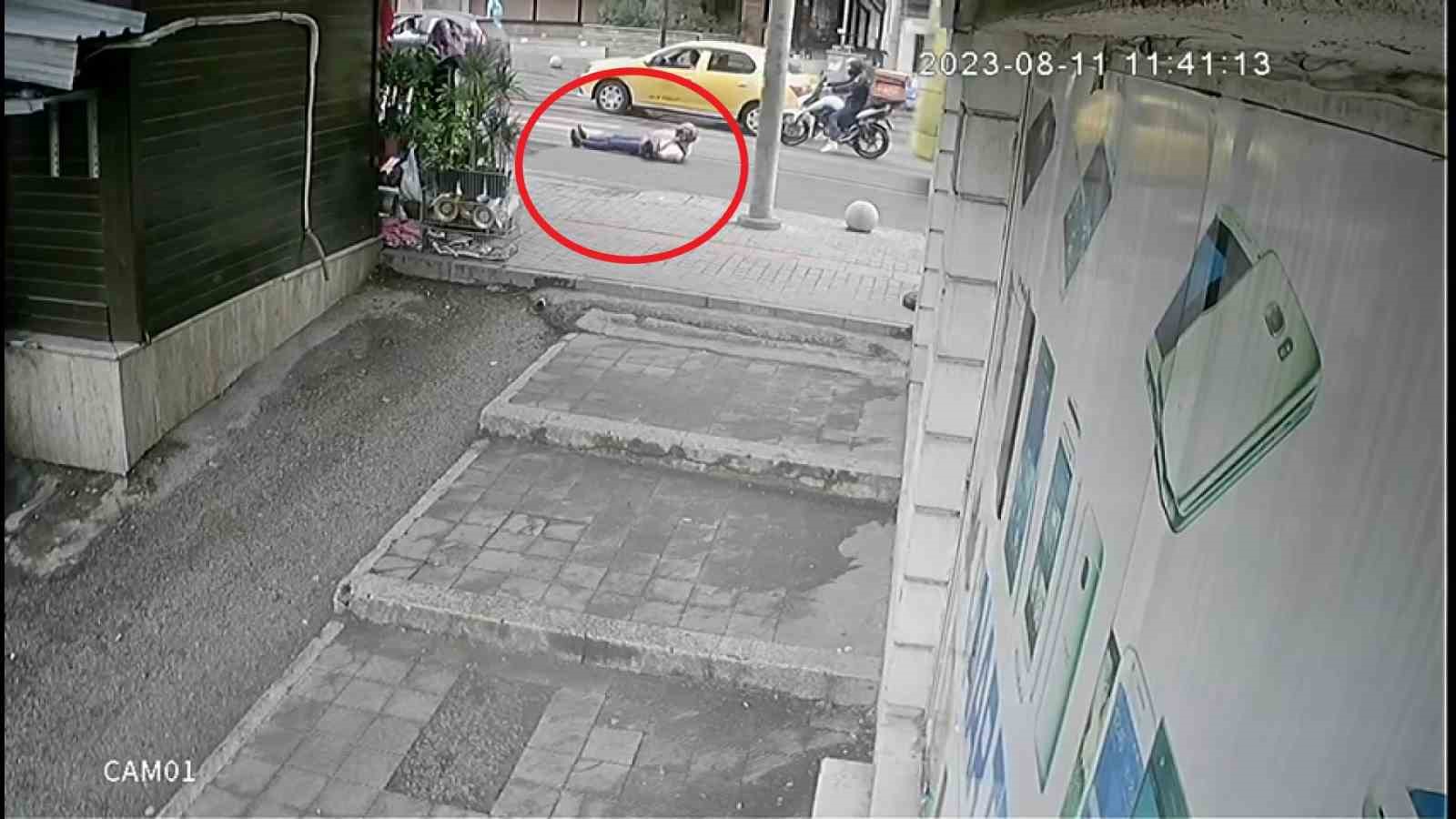 (Özel) Ölümün Teğet Geçtiği Anlar Kamerada...