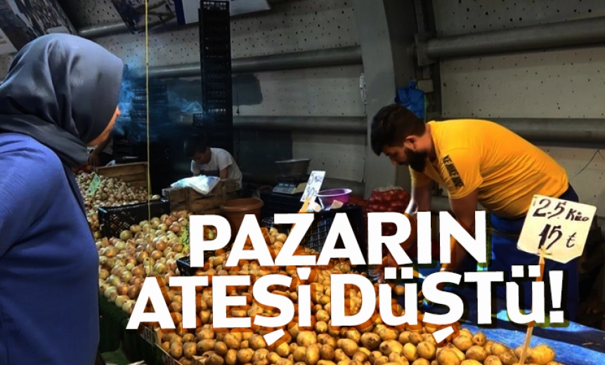 Pazarın Ateşi Düştü!