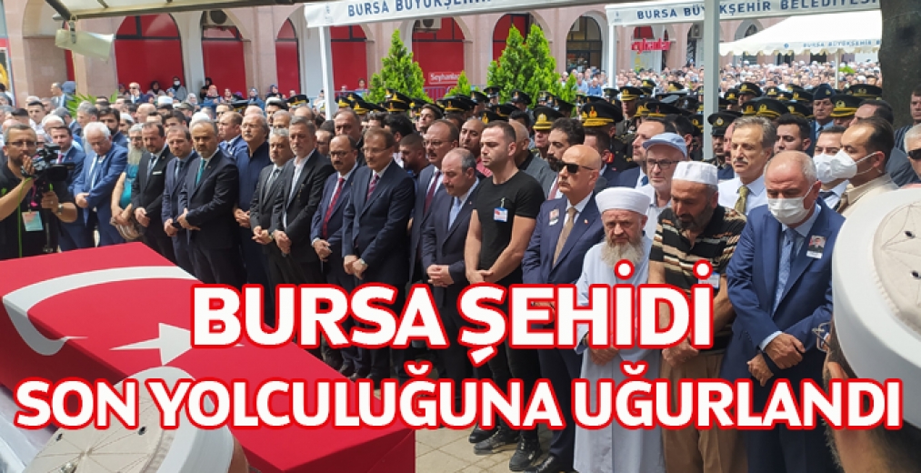 Pençe-Kilit Operasyonu Şehidi Son Yolculuğuna Uğurlandı