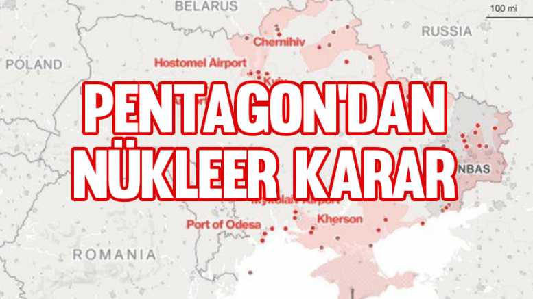 Pentagon'dan nükleer karar