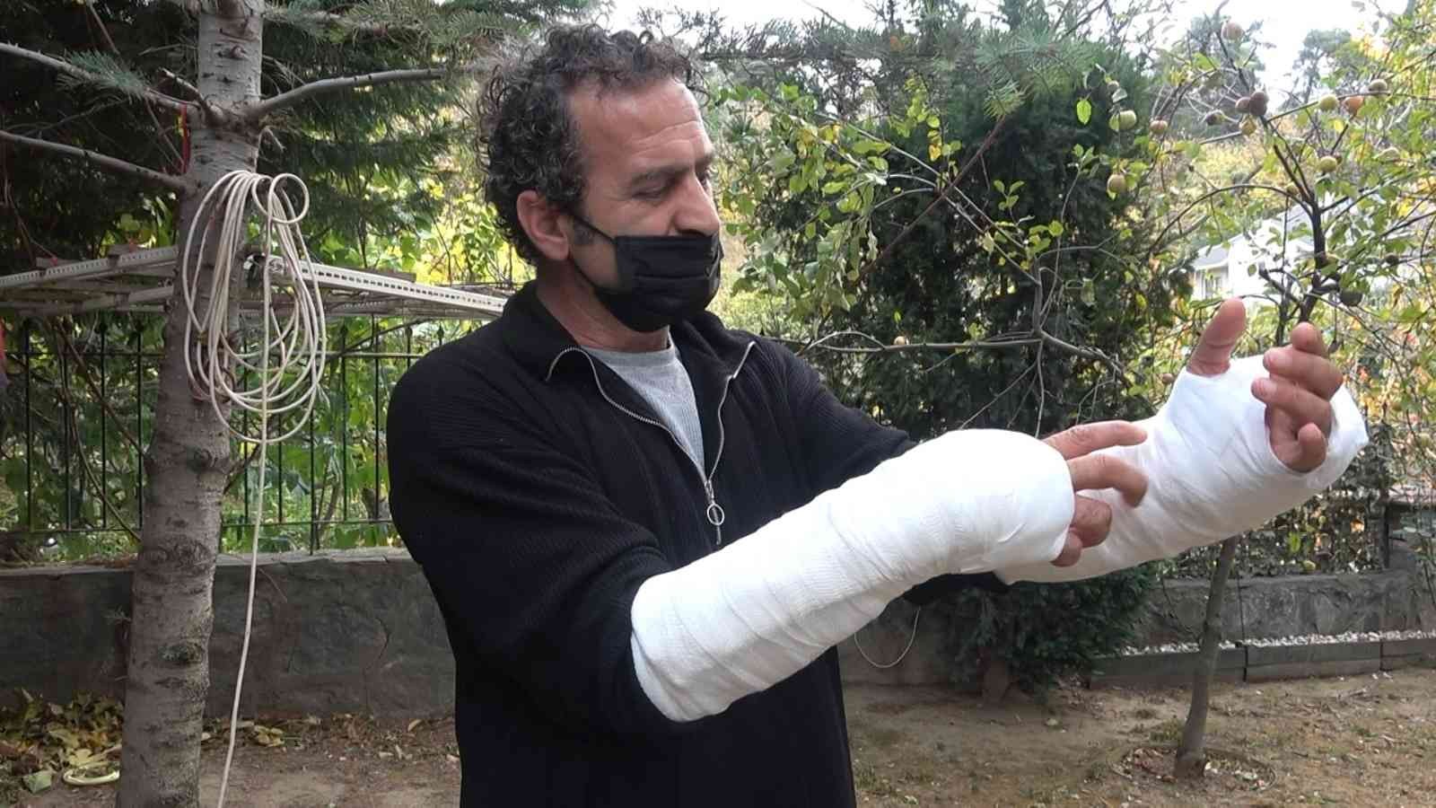 Bursa'da Pitbull Saldırısına Uğradı Ölümden Döndü
