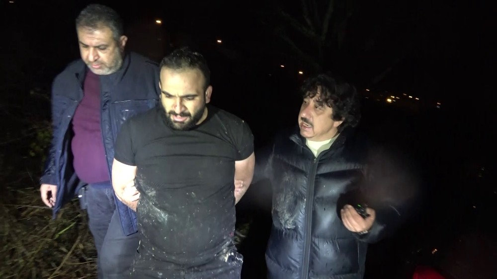 Polisten Kaçan Hırsızlık Şüphelisi Tarlada Yakalandı
