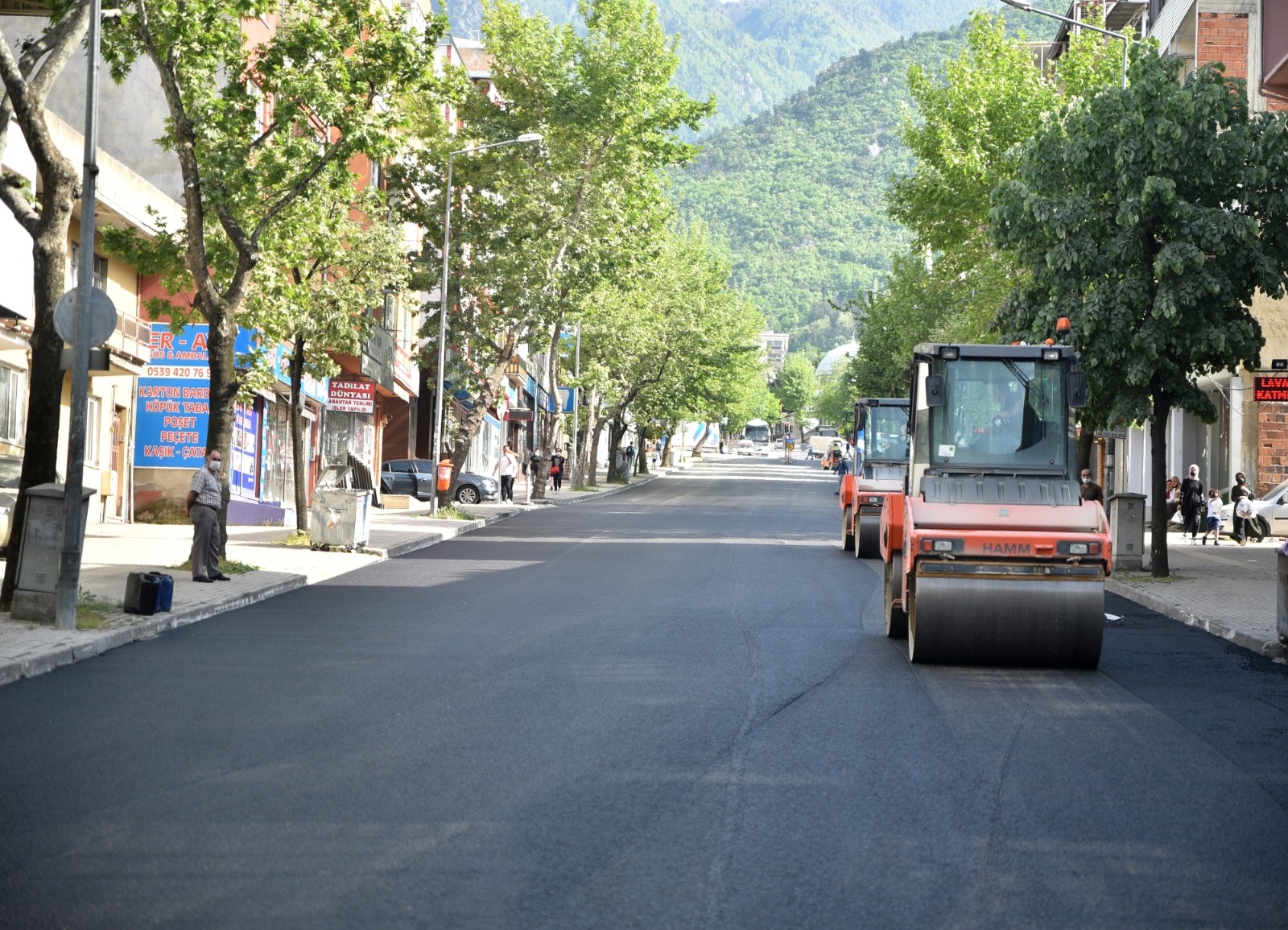 Profesör Tezok Caddesi Artık Pırıl Pırıl